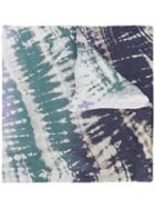 Raquel Allegra Tie Dye Scarf - Purple