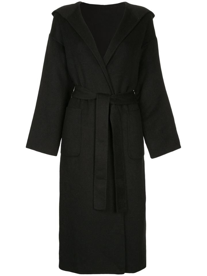 Cityshop Oversized Knitted Coat - Black