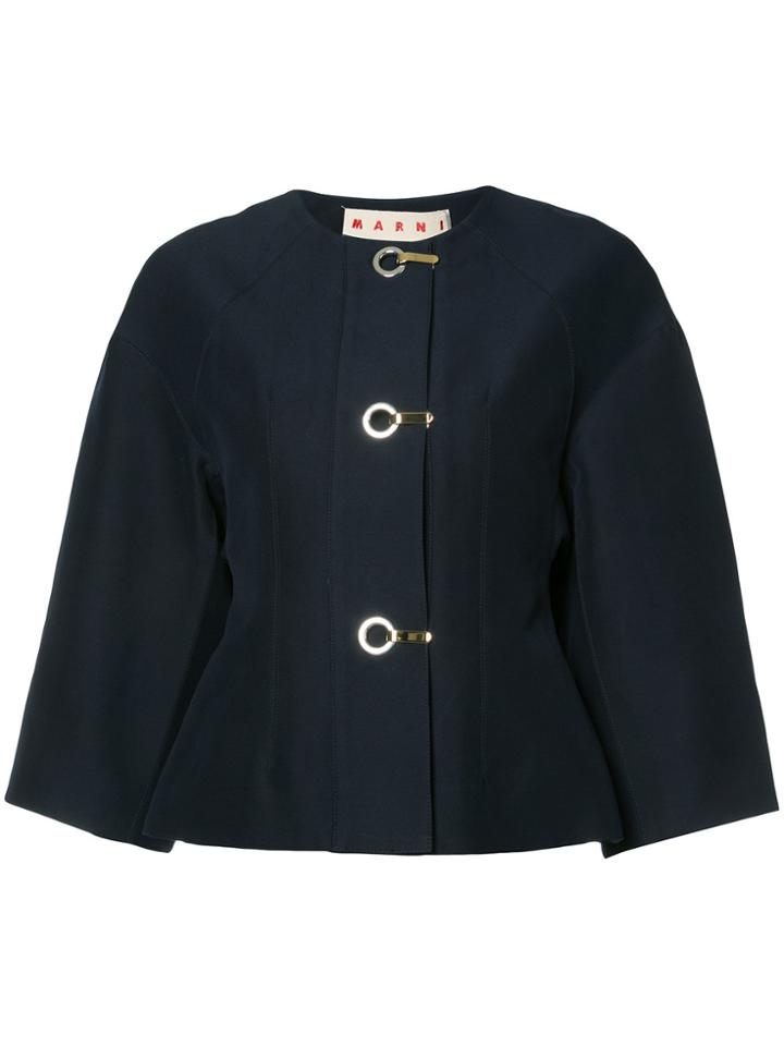 Marni Cropped Jacket - Black