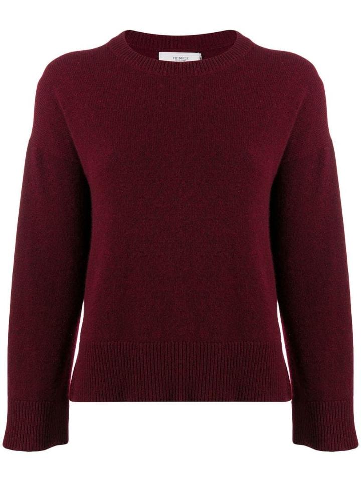 Pringle Of Scotland Slim-fit Cashmere Sweater - Red