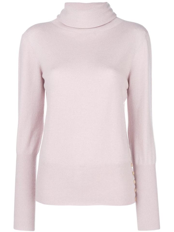 Agnona Roll Neck Sweater - Pink