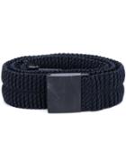 Homme Plissé Issey Miyake Pleated Belt, Men's, Size: Xs/s, Blue, Polyester