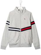 Tommy Hilfiger Junior Jogging Style Track Jacket - Grey