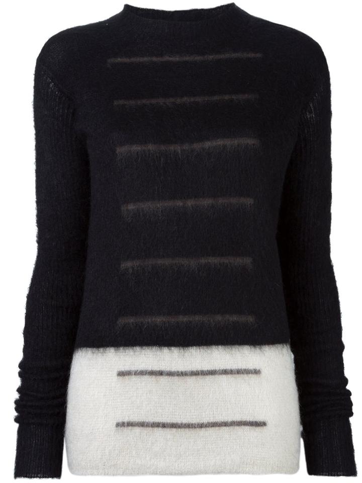 Rick Owens Panelled Jumper - Black