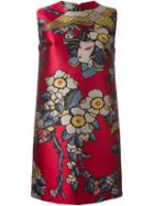 Dsquared2 'blossom' Dress, Women's, Size: 44, Red, Polyester