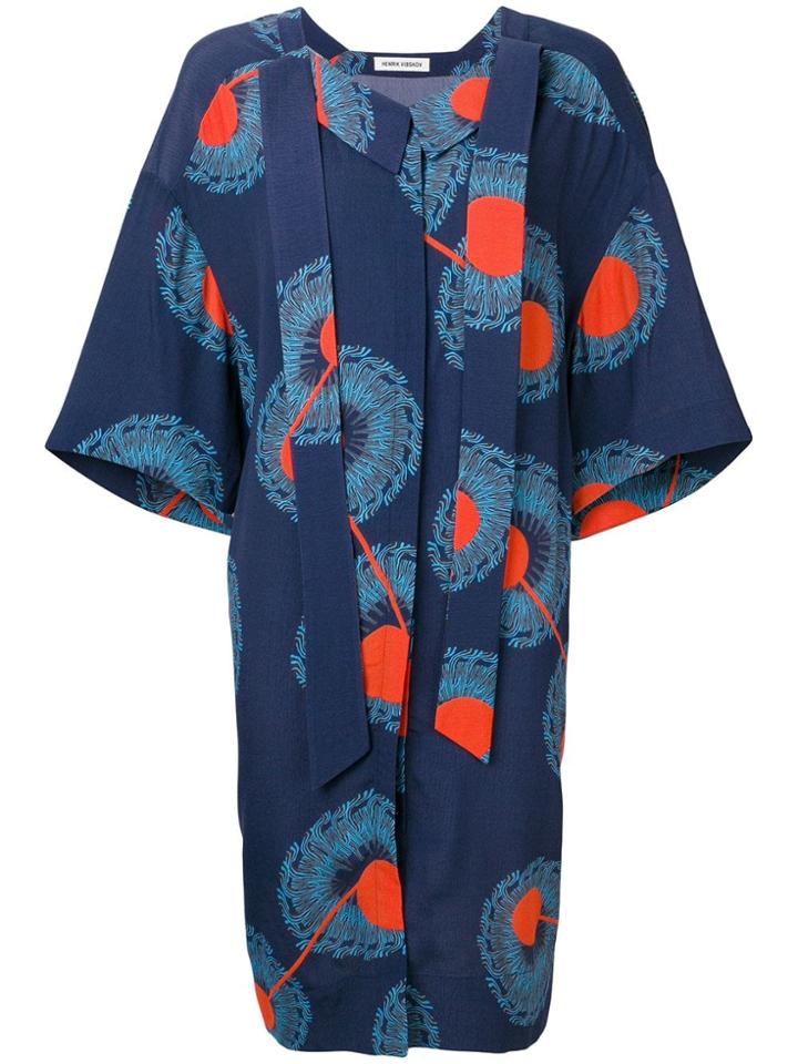 Henrik Vibskov Breeze Oversized Dress - Blue
