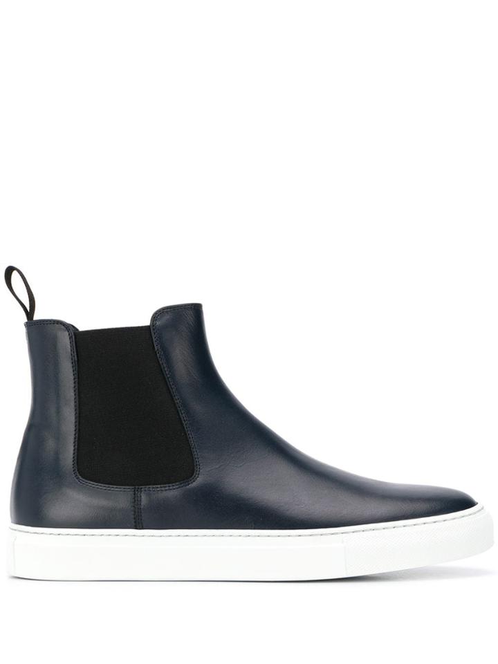 Scarosso Slip-on Boots - Blue