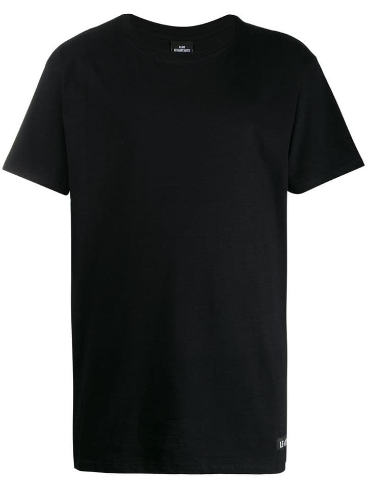 Les (art)ists Contrast Logo T-shirt - Black