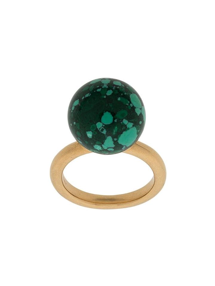 Mulberry Grace Brass Ring - Gold