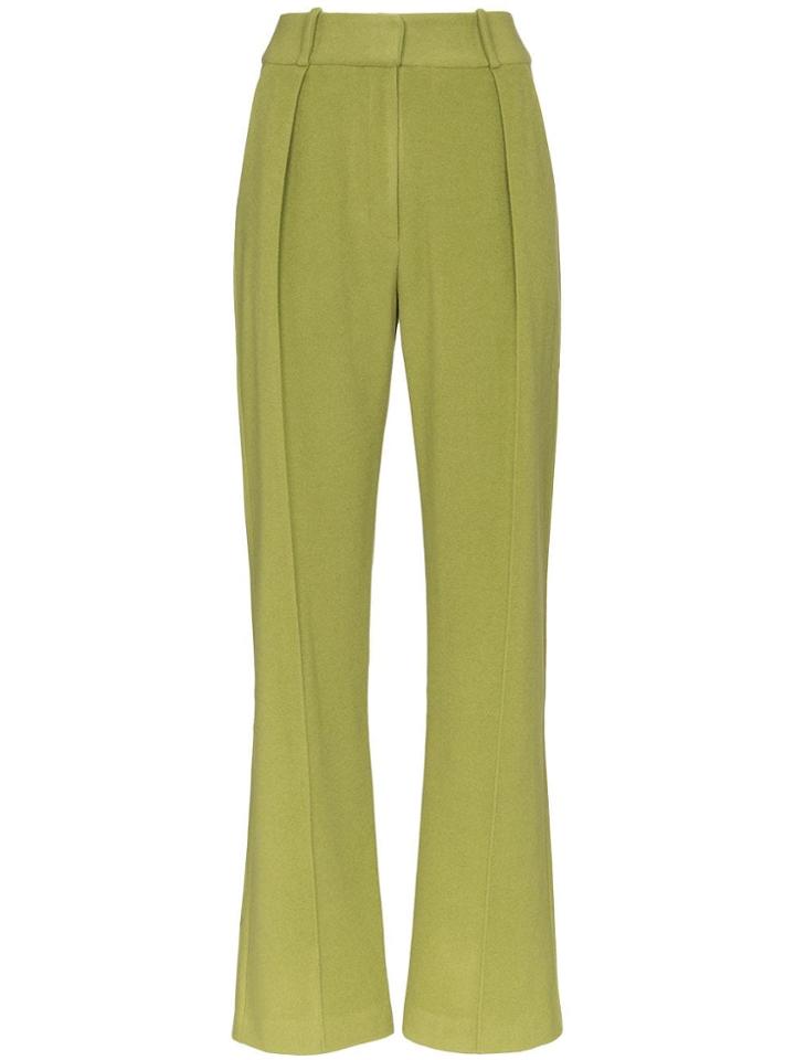 Matériel Tailored Straight Leg Trousers - Green