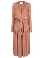 Alexis Genna Polka Dot Dress - Brown