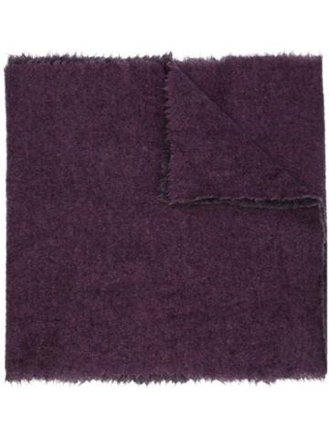 Faliero Sarti 'osvaldo' Scarf, Adult Unisex, Pink/purple, Polyamide/spandex/elastane/mohair/virgin Wool