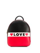 Love Moschino Love Logo Backpack - Black