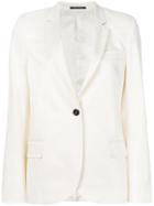 Ps By Paul Smith Single Breasted Blazer - White