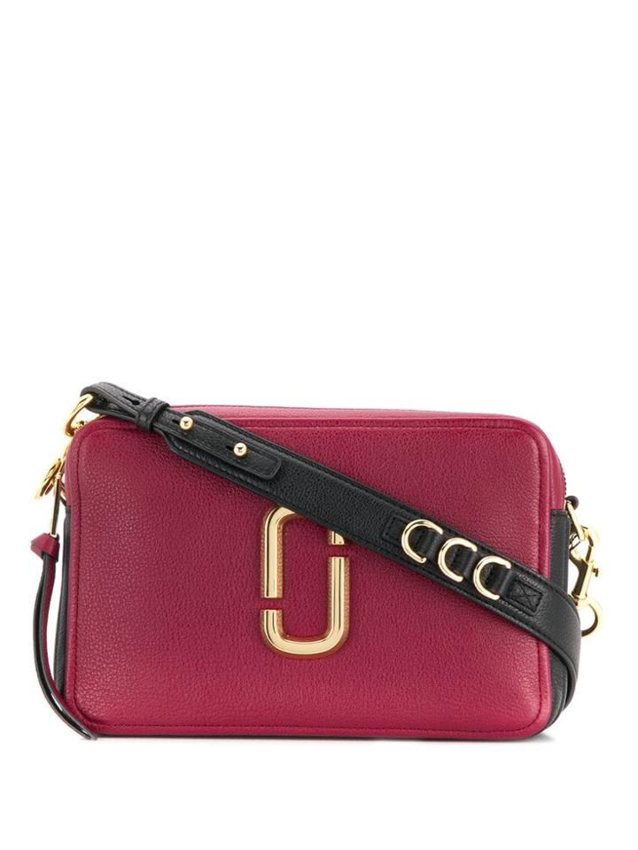 Marc Jacobs Logo Appliqué Camera Bag - Red