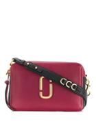 Marc Jacobs Logo Appliqué Camera Bag - Red