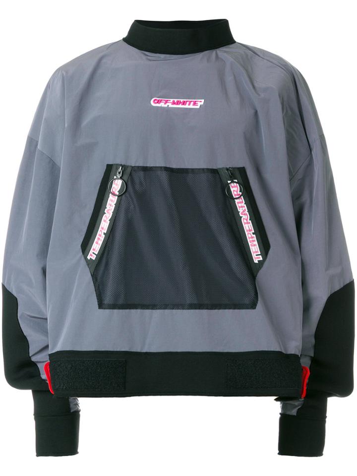 Off-white Pullover Jacket - Grey