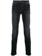 Marcelo Burlon County Of Milan Slim Faded Jeans - Black