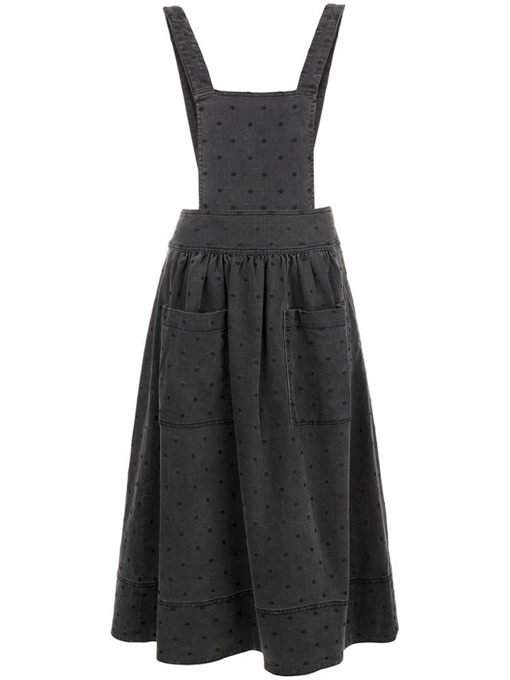 Ulla Johnson Dotted Jumpsuit Skirt - Black
