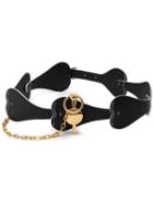Jw Anderson Heart Corset Belt - Black
