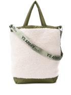 Yves Salomon Accessories Oversized Merino Tote - Neutrals