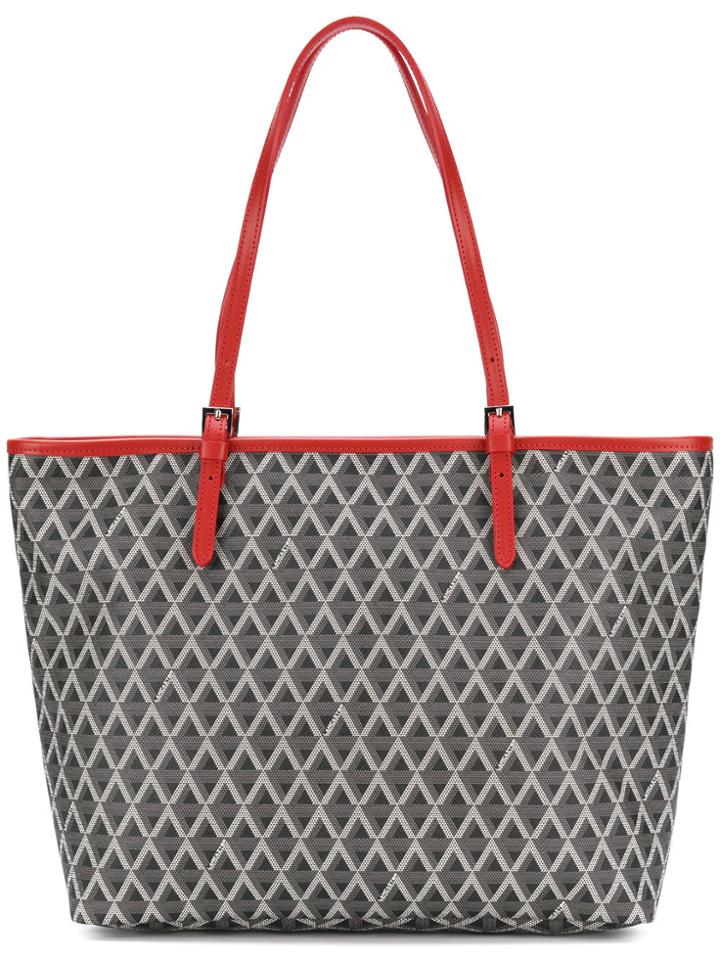 Lancaster Ikon Shopping Tote - Grey