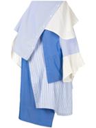 Enföld Deconstructed Shirt Maxi Skirt - Blue