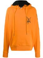 Mjb Marc Jacques Burton Contrast Lining Hoodie - Orange