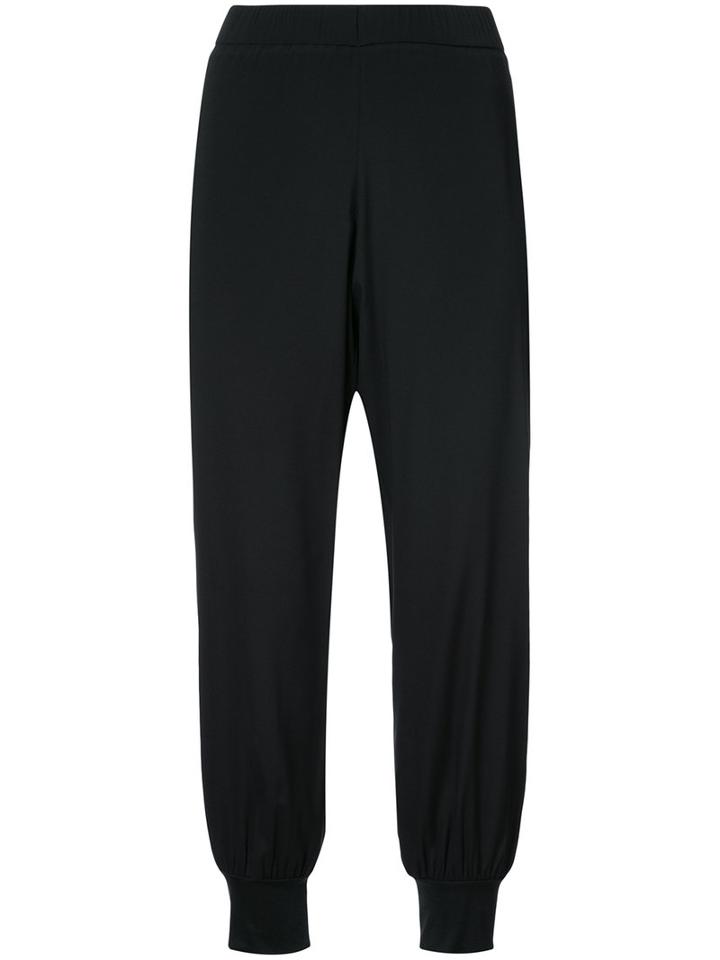 Haney - Jasmine Trousers - Women - Silk/spandex/elastane - 10, Black, Silk/spandex/elastane