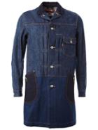 Junya Watanabe Comme Des Garçons Man Patch Pocket Denim Coat