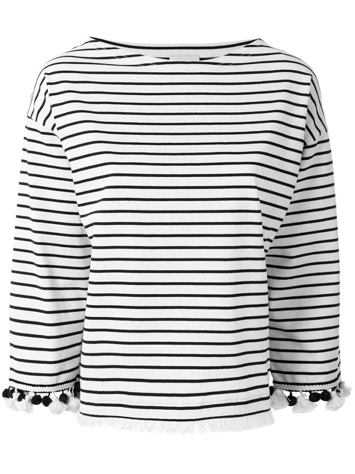 Moncler Striped Top - Nude & Neutrals