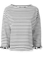Moncler Striped Top - Nude & Neutrals