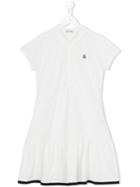 Moncler Kids - Polo Dress - Kids - Cotton/spandex/elastane - 14 Yrs, Girl's, White