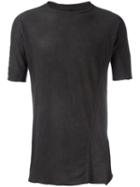 Masnada Plain T-shirt, Men's, Size: Xl, Black, Cotton