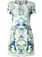 Mary Katrantzou 'calligraphy Garden' Print Dress - Multicolour