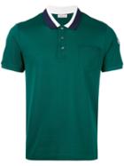 Moncler - Classic Polo Shirt - Men - Cotton - M, Green, Cotton
