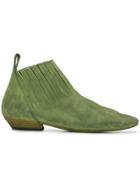 Marsèll Pointed Ankle Boots - Green