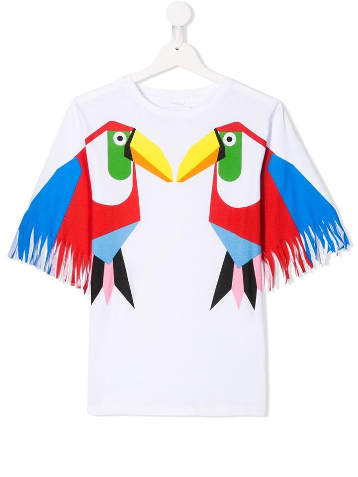 Stella Mccartney Kids Teen Toucan Print T-shirt - White