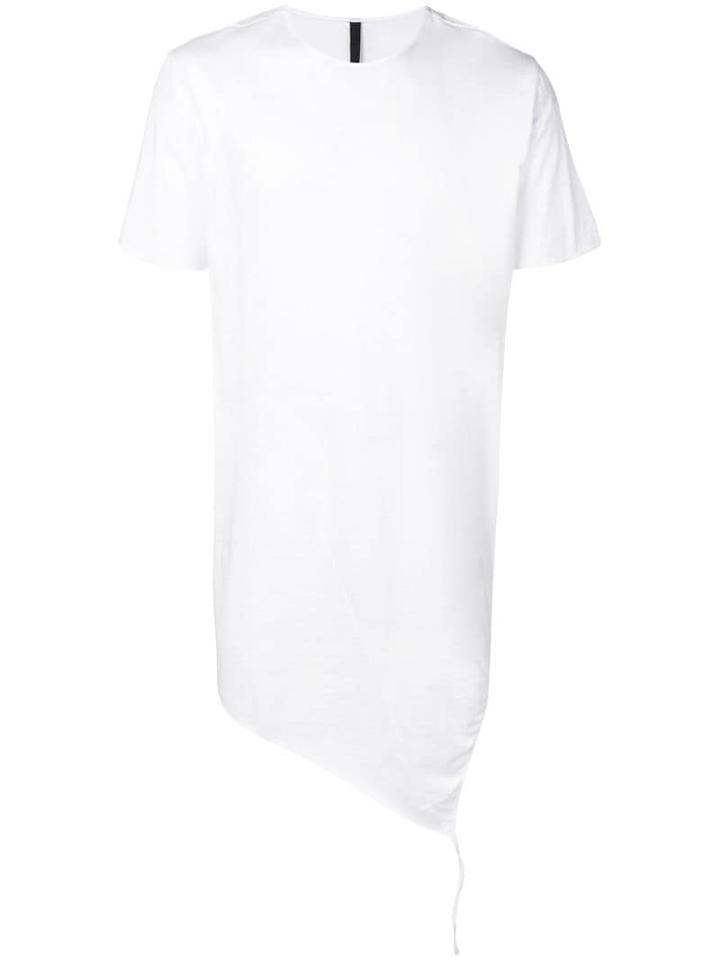 Army Of Me Asymmetric Long T-shirt - White