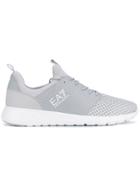 Ea7 Emporio Armani Lace Up Trainers - Grey