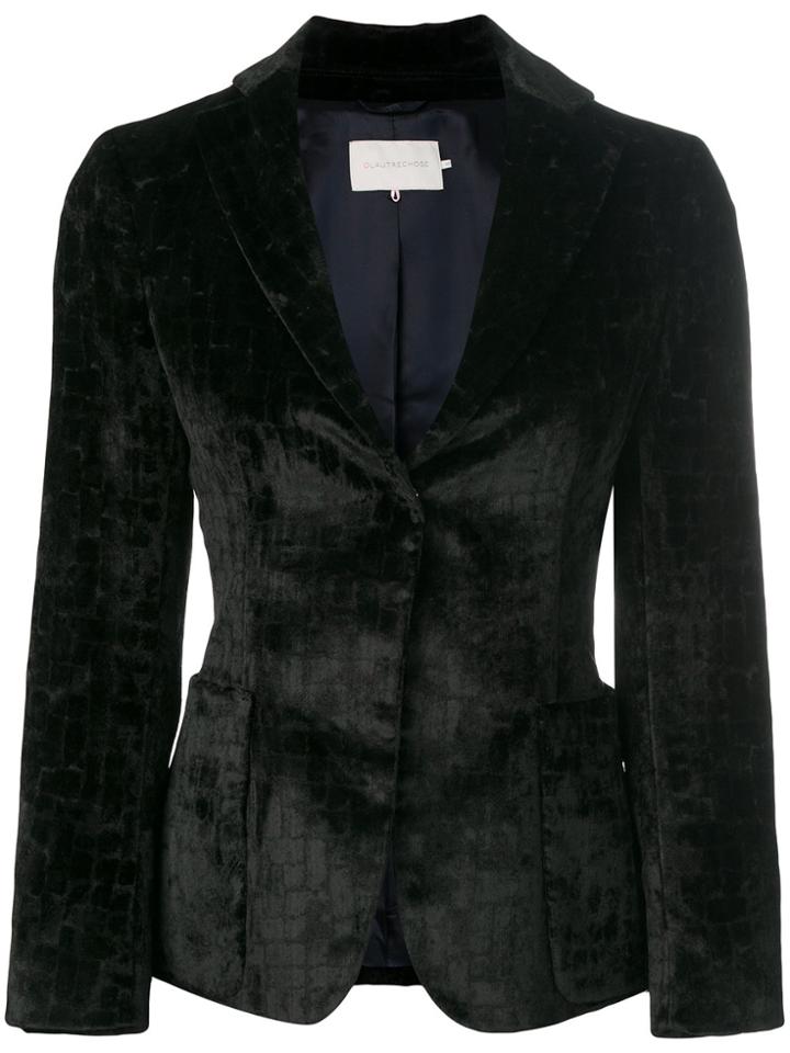 L'autre Chose Fitted Blazer - Black