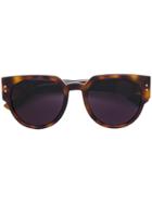 Dior Eyewear Lady Dior Studs Sunglasses - Brown