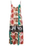 Stella Mccartney Floral Print Maxi Dress - Nude & Neutrals