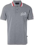 Philipp Plein - Ny Print Polo Shirt - Men - Cotton - S, Grey, Cotton