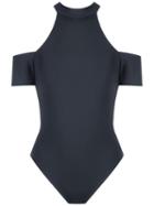 Janiero - Cut Out Details Body - Women - Polyamide - G, Nude/neutrals, Polyamide