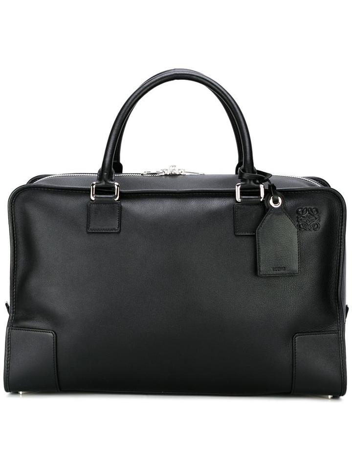 Loewe Large Tote, Men's, Black, Leather
