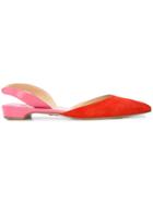 Paul Andrew Rhea 15 Ballerina Shoes - Red