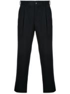 Estnation Cropped Trailored Trousers - Blue