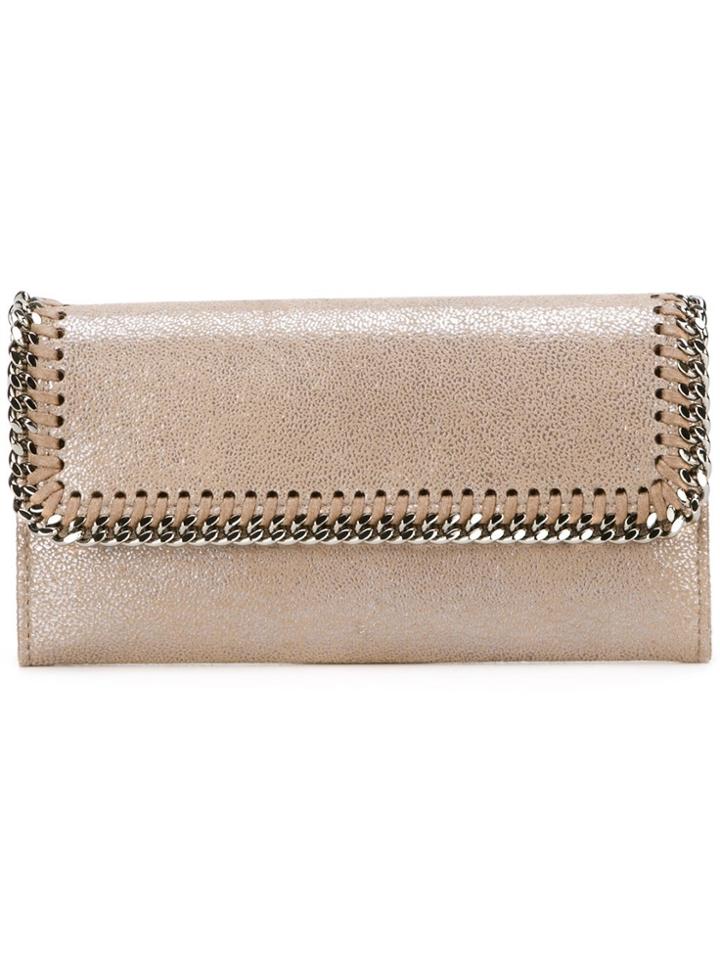 Stella Mccartney 'falabella' Wallet - Nude & Neutrals