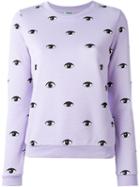 Kenzo Eyes Sweatshirt, Women's, Size: L, Pink/purple, Cotton